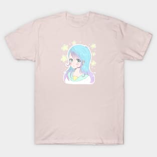 Stars cute girl T-Shirt